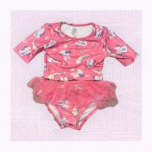 Disney’s Minnie Mouse Girls’ Toddler 2-Piece Swimsuit
